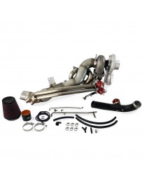 Toyota Supra GR A90 MK5 ETS TURBO KIT, No Turbo, With Catch Can, HKS BOV
