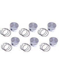 Piston Set Flat Top L28 280ZX 81-83