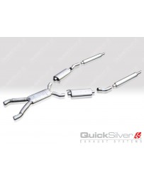QuickSilver Aston Martin V8 inc. Vantage and Volante Stainless Steel Sport Exhaust (1973-89) - SPORT SYSTEM (1986-89)