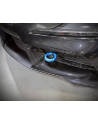 Toyota Supra GR A90 MK5 aFe Control Front Tow Hook Blue
