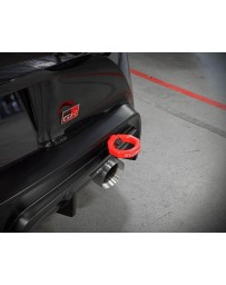 Toyota Supra GR A90 MK5 aFe Control Rear Tow Hook Red