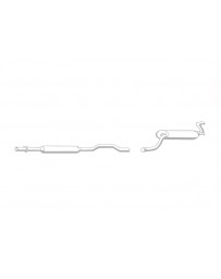 QuickSilver BMW 2002, 1802, 1602, 1502 (inc. ti - tii - Touring) - Stainless Steel Exhaust System (1969-77)
