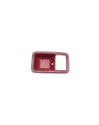 Door Handle Trim Cup Insert Interior Red 280ZX