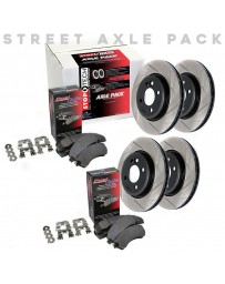 EVO 8 & 9 StopTech Slotted Sport Brake Rotors and Brake Pads