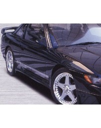 VeilSide 1989-1994 Nissan S13 JDM Silvia SIL80 Coupe Convertible E-I Model Side Skirts (FRP)