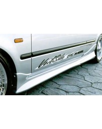 VeilSide 1996-2000 Honda Civic Hatchback/ Coupe EK4 EC-I Model Side Skirts (FRP)