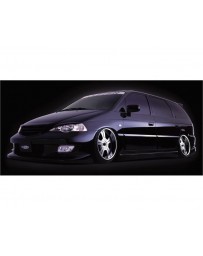 VeilSide 1999-2003 Honda Odyssey JDM RA6 Goltier Front Bumper Spoiler Type1 (FRP)