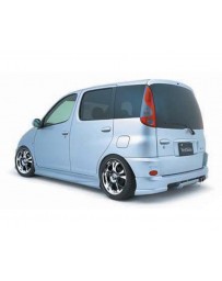 VeilSide 2000-2002 Toyota Yaris Fun Cargo JDM NCP20/21 C-Class Rear Half Spoiler (FRP)