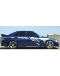 VeilSide 2000-2005 Lexus IS300/ Toyota Altezza SXE10 Racing Edition Model Side Skirts (FRP)