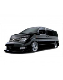 VeilSide 2002-2010 Nissan ElGrand JDM E51 Goltier Complete Kit (FRP)