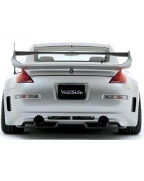 VeilSide 2003-2008 Nissan 350Z Fairlady Z Z33 Ver. III Model Rear Bumper Spoiler (FRP)