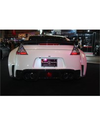 VeilSide Nissan 370z Z34 Ver.I MODEL Rear Bumper Spoiler (FRP)