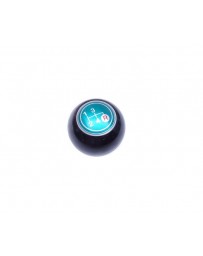 Shift Knob Black 4 and 5 speed 240Z 260Z 280Z 280ZX 510 - 4 spd teal face