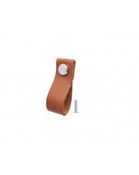 Door Handle Pull Universal Vintage Leather 240Z 510 - Tan