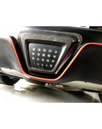 Toyota Supra GR A90 MK5 Supra Star Motorsport Carbon Rear LED Bumper Cover