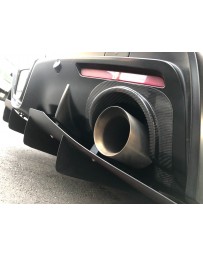 Toyota Supra GR A90 MK5 Supra Star Motorsport Carbon Rear Exhaust Shields