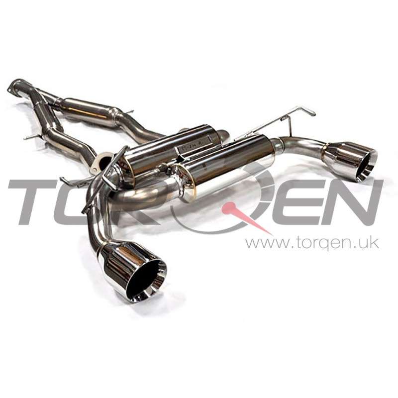 370z Tanabe Medallion Touring Dual Muffler C/B Exhaust System
