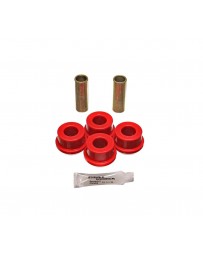 Mustache Bar Bushing Set Rear Poly 510 - Red