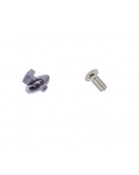 Door Jamb and Latch Mechanism Screw M6 Stainless 280Z 77-78 - Flat Head