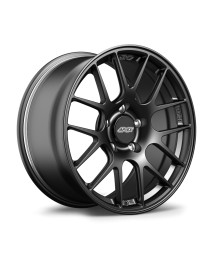 18x9" ET46 Satin Black APEX EC-7R Forged Porsche Wheel