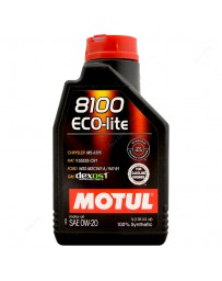 Motul 8100 Eco-Lite 0w-20 Fully Synthetic Car Engine Oil