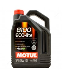 Motul 8100 Eco-Lite 0w-20 Fully Synthetic Car Engine Oil 5L