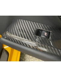 Toyota Supra GR A90 MK5 Supra Star Motorsport Carbon Door Switch Covers LHD