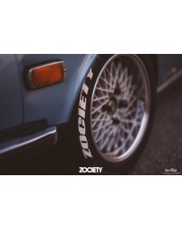 ZOCIETY TIRE LETTERING