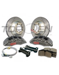 300zx Z32 Stoptech Front 332mm 4-Piston Trophy Big Brake Kit Slotted