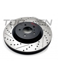 300zx Z32 Stoptech Direct Replacement L+R Rotors, Drilled / Slotted, Rear