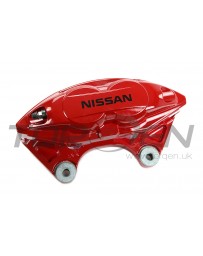 370z Z34 Nissan OEM Caliper Assembly, Akebono Sport, Front LH, Red 40th Anniversary