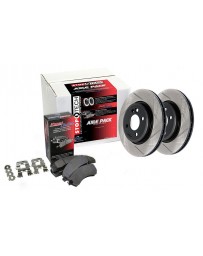 StopTech Street Big Brake Kit Drilled 4 Wheel Jaguar Front and Rear