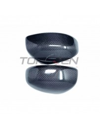 Nissan 370Z TORQEN Carbon Fiber Mirror Caps