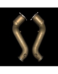 Project Gamma MCLAREN 720S STAINLESS STEEL DOWNPIPES Polished