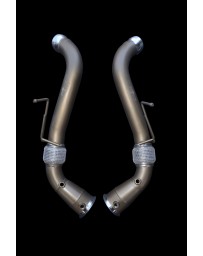 Project Gamma MCLAREN 570S STAINLESS STEEL DOWNPIPES Polished