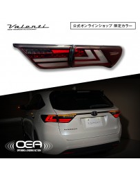 Harrier 60 Series Valenti Jewel LED Tail Lamp ULTRA OEA Opening Action Ending Action Sequential Flowing Turn Signal Rear