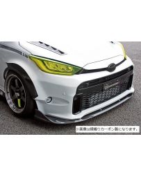 Vary Japan Toyota GR YARIS front bumper (FRP) & front lip (plain weave carbon) set