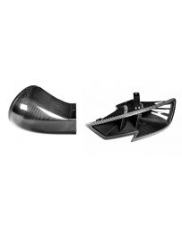 Eventuri Audi RS3 Carbon Headlamp Race Ducts for Stage 3 intake