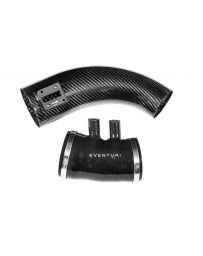 Eventuri Honda FK2 Black Carbon MAF-TUBE and silicone hose