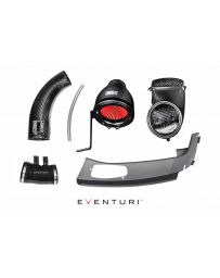 Eventuri V2 FK2 Civic Type R LHD Carbon intake with upgraded Carbon Tube