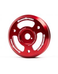 GrimmSpeed Red Lightweight Crank Pulley Subaru BRZ 13-22