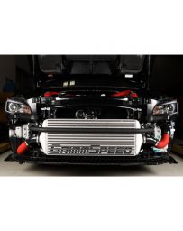 GrimmSpeed Front Mount Intercooler Kit Raw Core / Black Pipe Subaru STI 2015+