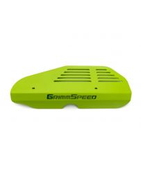 GrimmSpeed Neon Green Powdercoat Alternator Cover Subaru Turbo EJ