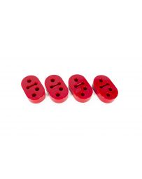 GrimmSpeed TWO POSITION EXHAUST HANGER - 12MM POLYURETHANE SET OF 4