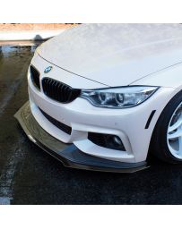 STREET AERO 2014-2020 BMW 4 Series Coupe F32 M Package (JP Style Front Lip) - Front Splitter