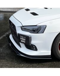 STREET AERO 2008-2017 Mitsubishi Lancer Evo GSR - Front Splitter