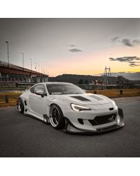 STREET AERO 2013-2021 FRS, BRZ, 86 (Rocket Bunny V3) - Side Skirt Splitter Set Cross Faded