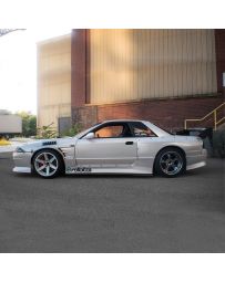 STREET AERO Nissan R32 (VSaero Kit) - Side Skirt Splitter Set Cross Faded