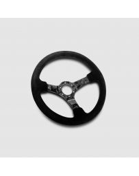 STREET AERO Suede Forged Carbon Fiber Steering Wheel