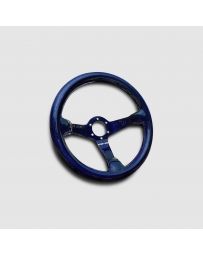 STREET AERO Full Shadow Blue Carbon Fiber Steering Wheel
